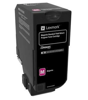 Lexmark Toner – magenta, 7000 Seiten – für Farb-Laserdrucker/Multifunktionsgeräte