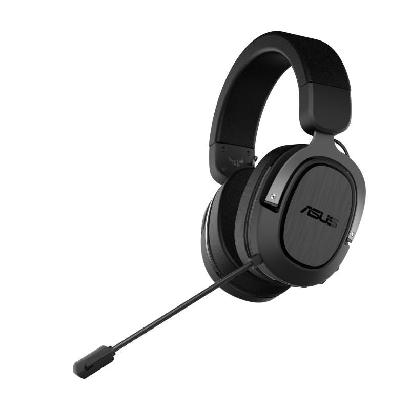 ASUS TUF H3 Wireless Gaming-Headset – Over-Ear, Stereo, BT, für PC, PlayStation 5, Nintendo Switch, Grau