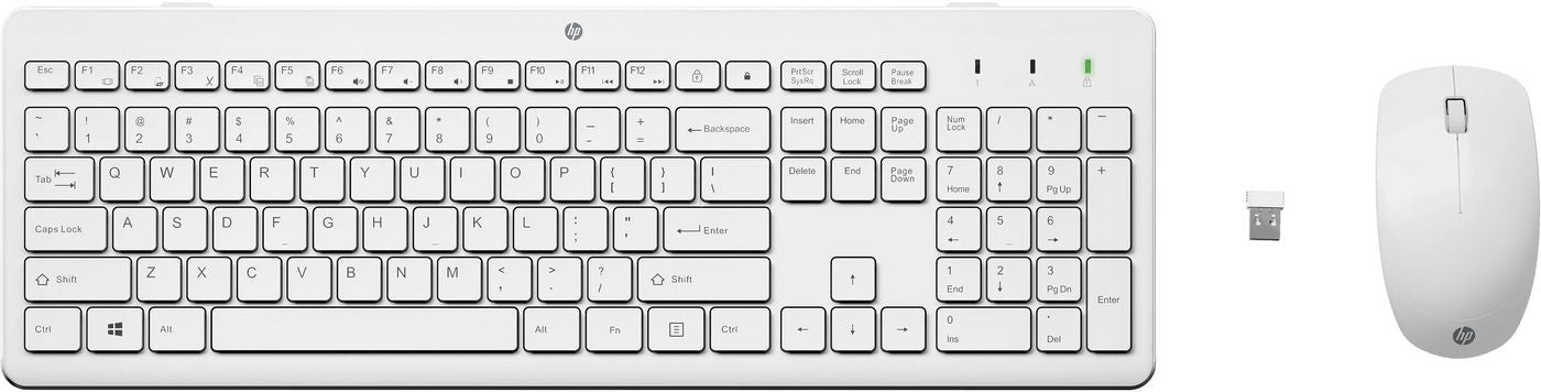 HP 230 Kabellose Maus – Tastatur-Kombination, Nordic