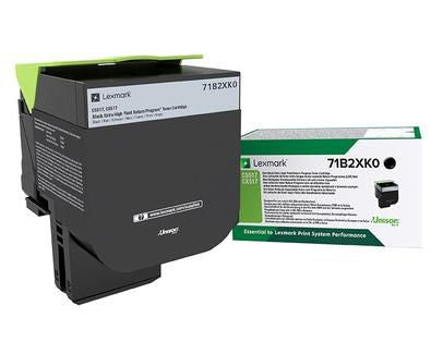 Lexmark Toner – schwarz, 8000 Seiten
