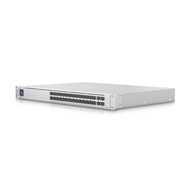 Ubiquiti UniFi Switch Pro Aggregation – Managed L3 Switch – 28× SFP+, 4× SFP28, 19", 1U