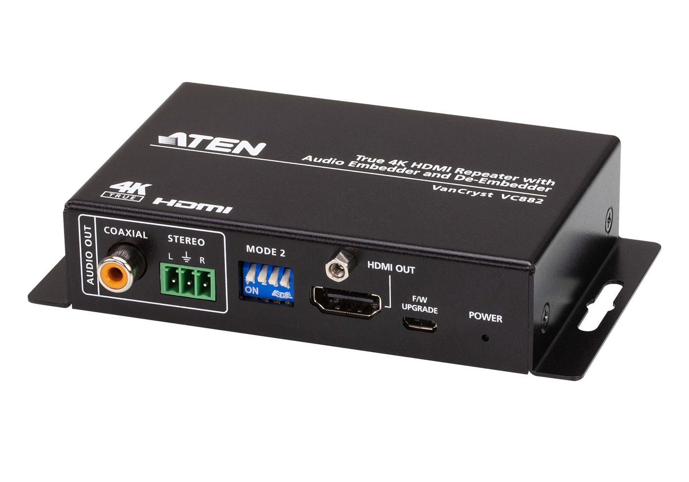 ATEN VC882 – HDMI-Repeater, 4K, Audio-Embedder/De-Embedder