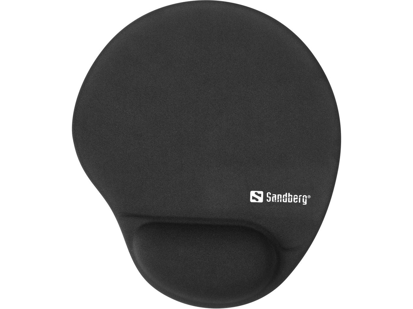 Sandberg Mausmatte mit Handgelenkauflage – Memory Foam