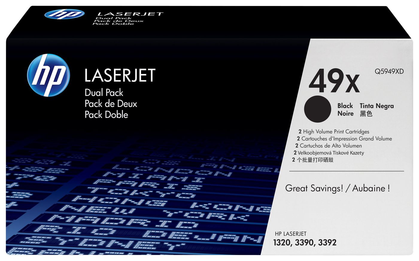 HP Toner 49X/Q5949XD – Schwarz