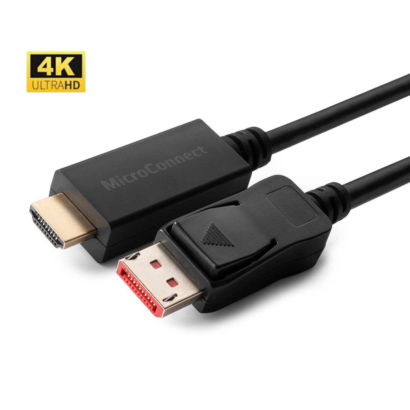 Microconnect DisplayPort auf HDMI Kabel DP 1.4 4K 60 Hz – 2 m – HDR