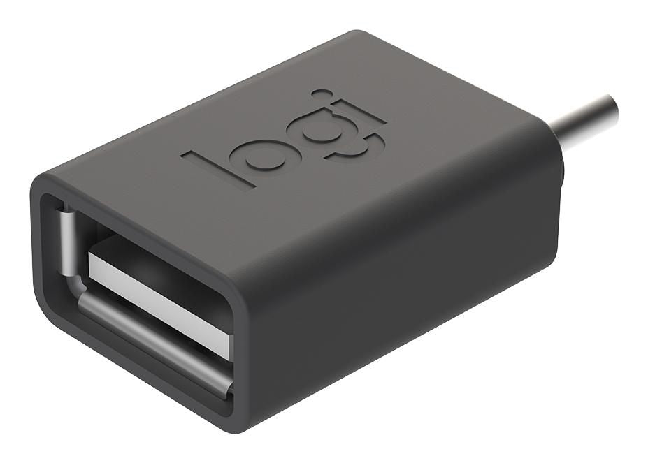 Logitech USB-C (Stecker) auf USB (Buchse) Adapter
