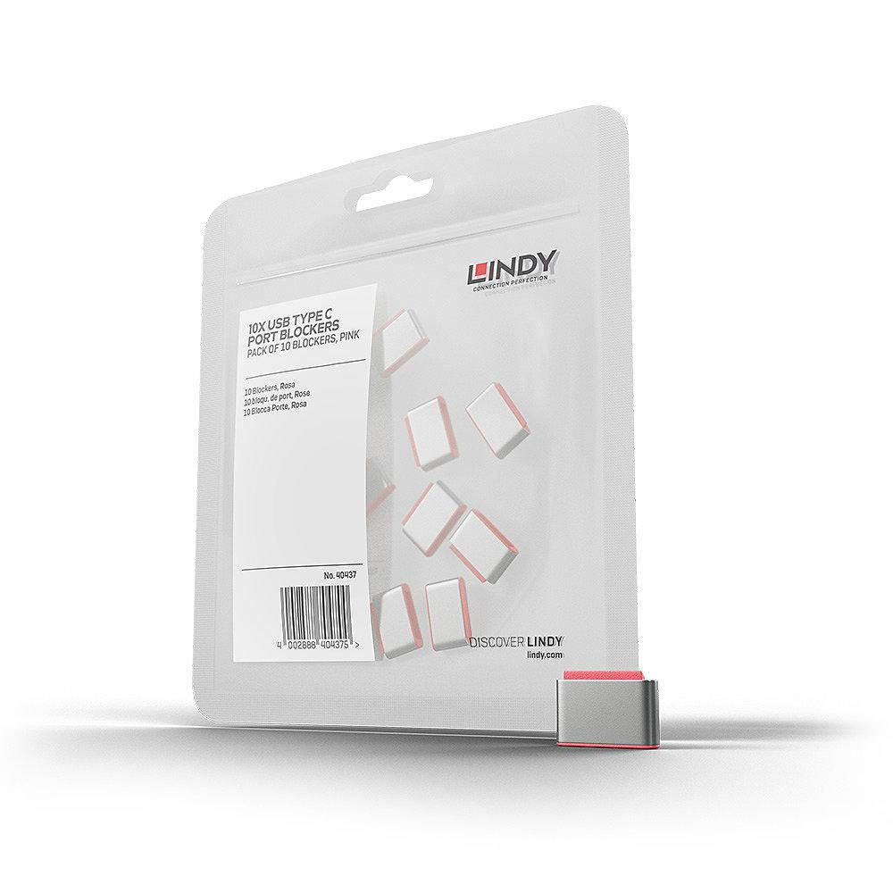LINDY USB-C-Portblocker – rot