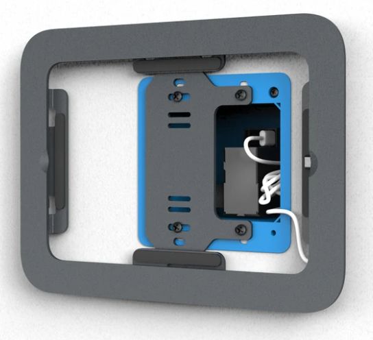 Heckler Design MX Tablet-Wandhalterung für iPad mini (6. Gen.) – PoE+ zu USB-C, Strom & Daten