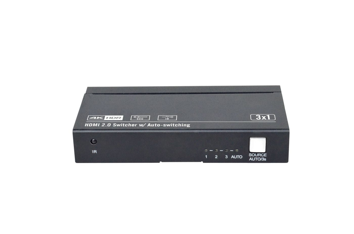 Vivolink VLSW131-8K – HDMI-Switch, 3×1, 8K@60 Hz, CEC, IR