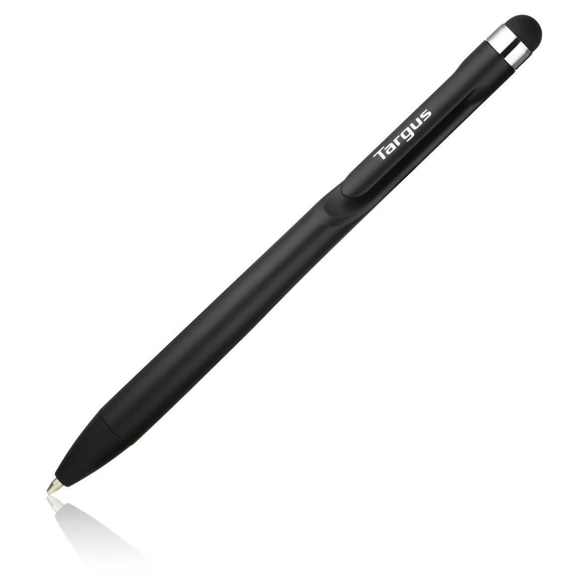 Targus Eingabestift für kapazitive Touchscreens – mit Kugelschreiber, passiv – Schwarz