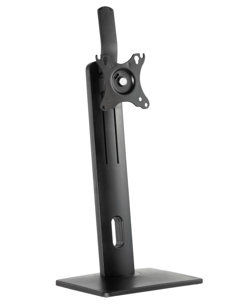 eSTUFF Monitorhalterung, Standfuss – bis 27", VESA 100 × 100 mm
