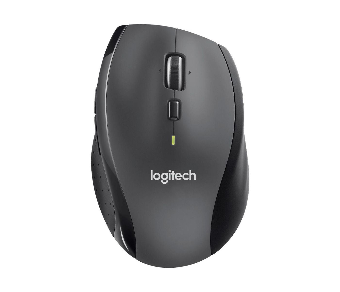 Logitech Marathon M705 Maus – kabellos, 1'000 dpi, 8 Tasten, für Rechtshänder, programmierbare Tasten, schwarz