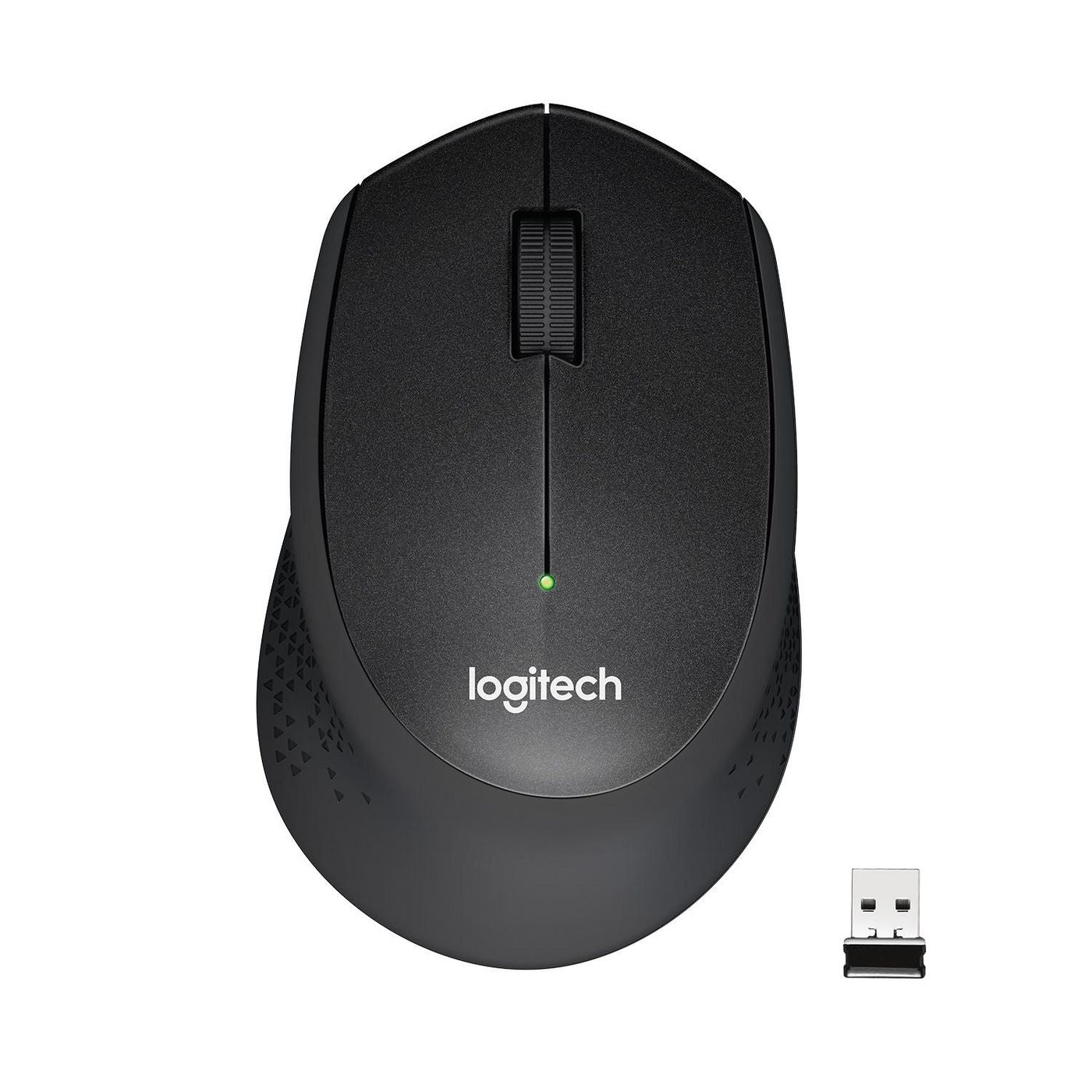 Logitech M330 – Maus – Kabellos (2,4 GHz, USB-Dongle) – 1000 DPI – Rechtshänder – Schwarz