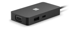 Microsoft 1E4-00004 Multiport-Adapter – USB-C, 1× HDMI, 1× VGA, 1× USB-A, 1× USB-C
