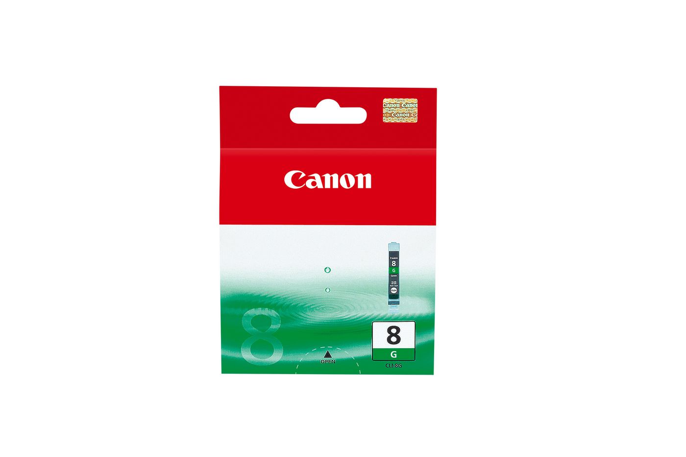 Canon Tintenpatrone CLI-8G, grün, 5'845 Seiten – für CLI-8-Serie