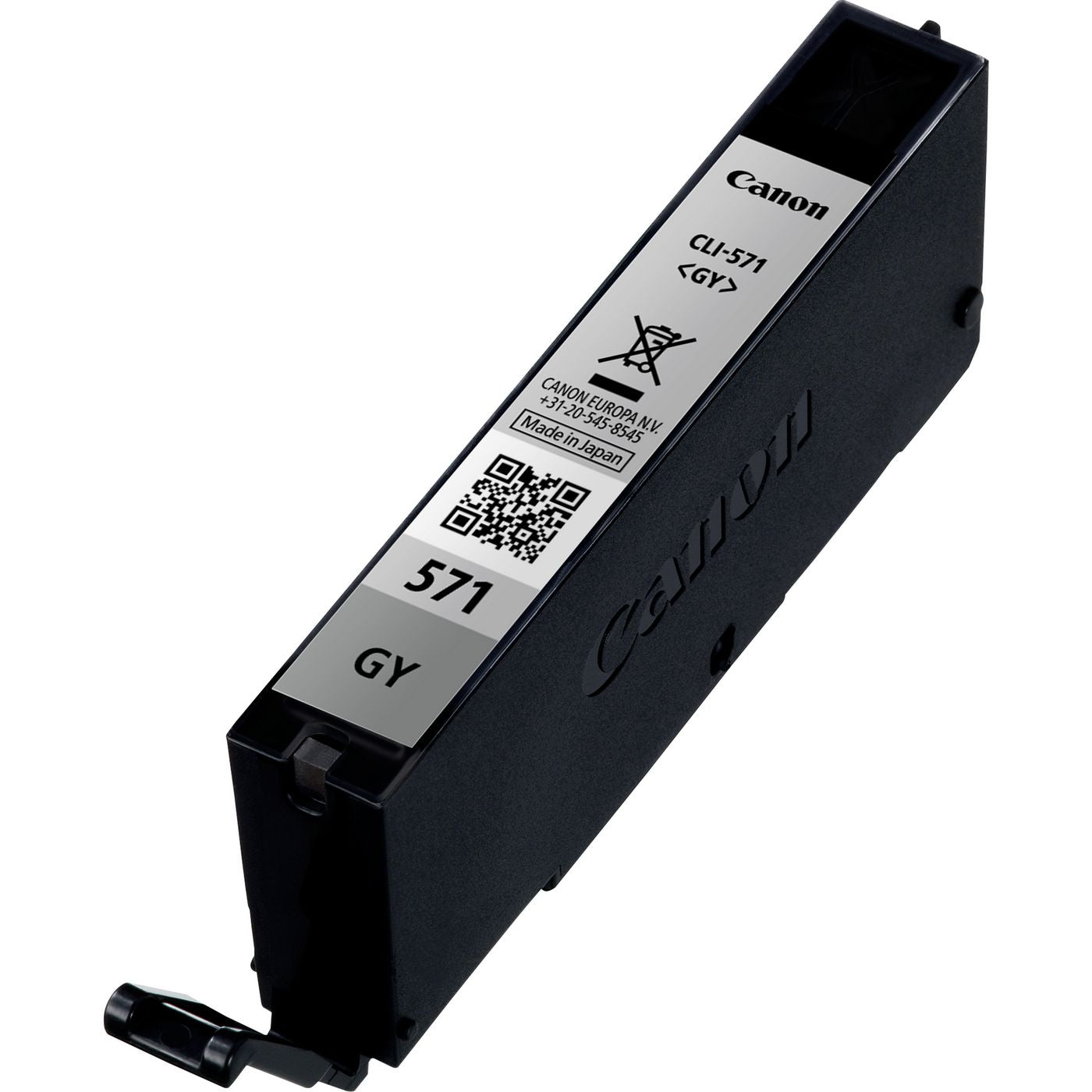 Canon Tintenpatrone CLI-571 GY, Grau, 125 Seiten – für Canon-Drucker