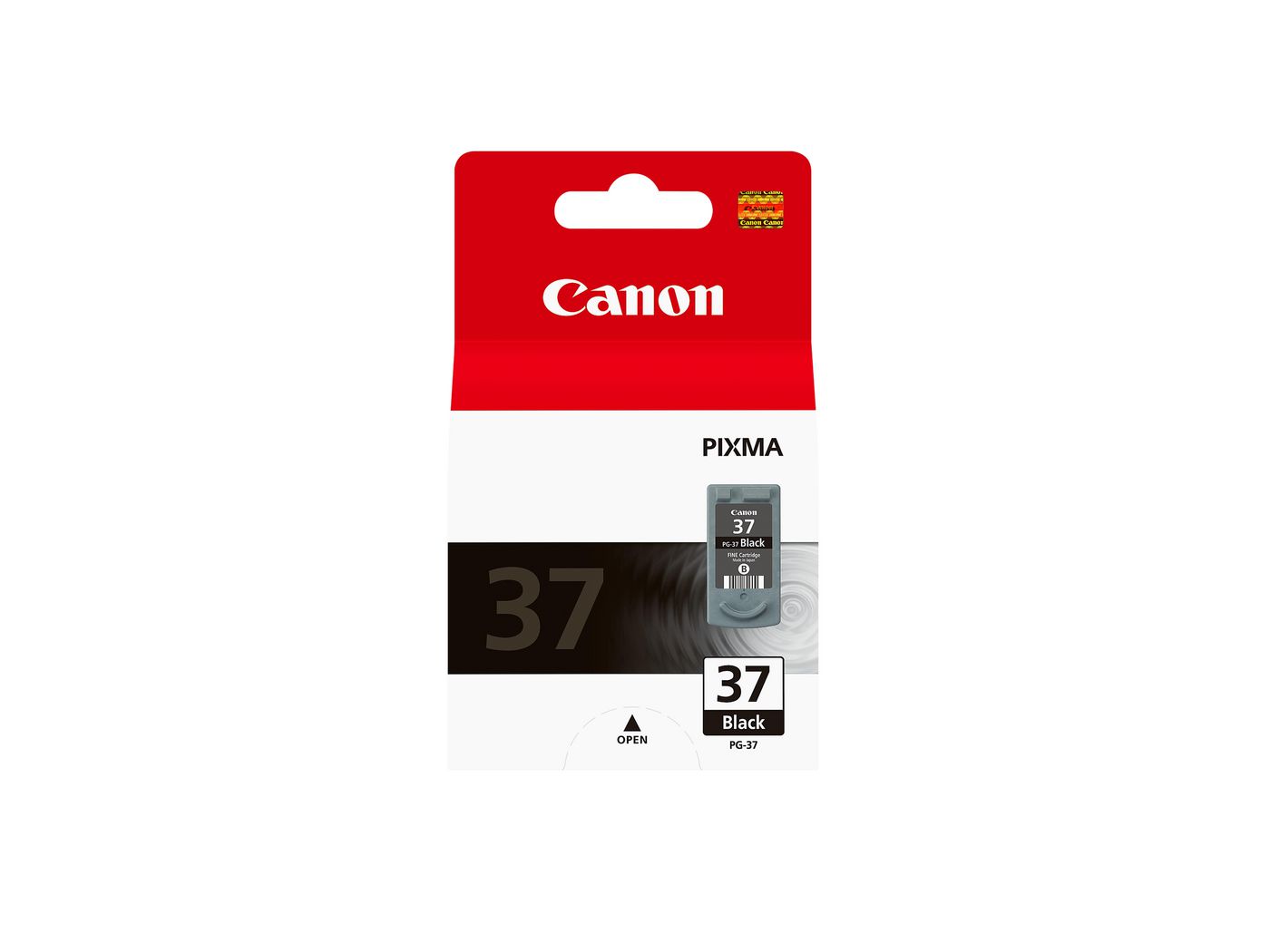 Canon Tintenpatrone PG-37, Schwarz, 219 Seiten – für Tintenstrahldrucker/Multifunktionsgeräte