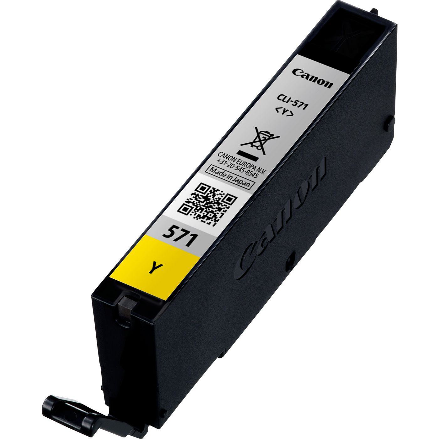 Canon Tintenpatrone CLI-571 Y, Gelb, 345 Seiten – für Pixma
