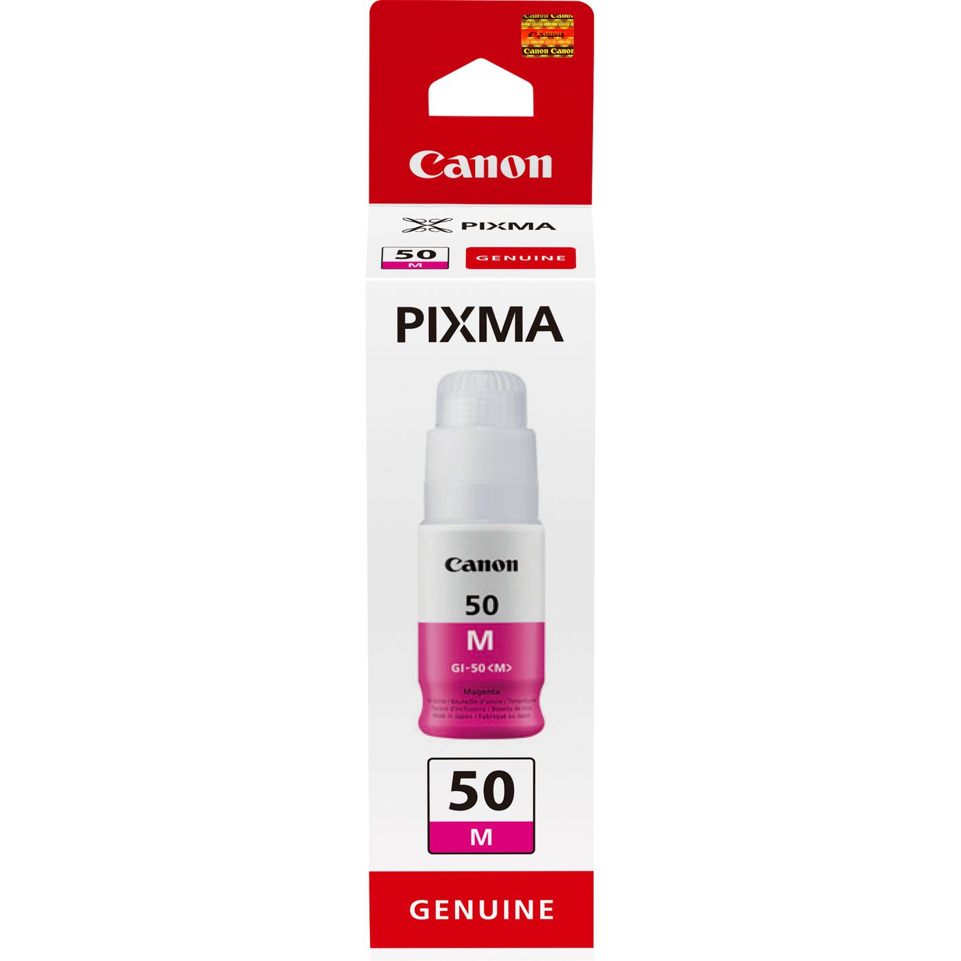 Canon Tintenpatrone GI-50M, magenta, 70 ml – für Inkjetdrucker/Multifunktionsgeräte