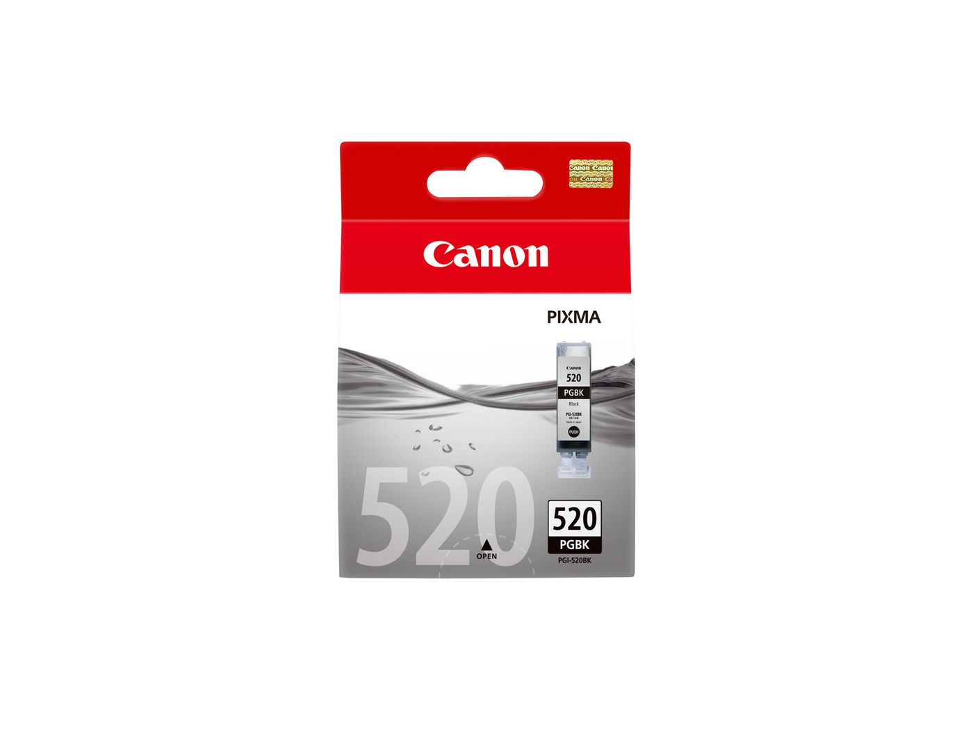 Canon Tintenpatrone PGI-520BK, Schwarz, 324 Seiten