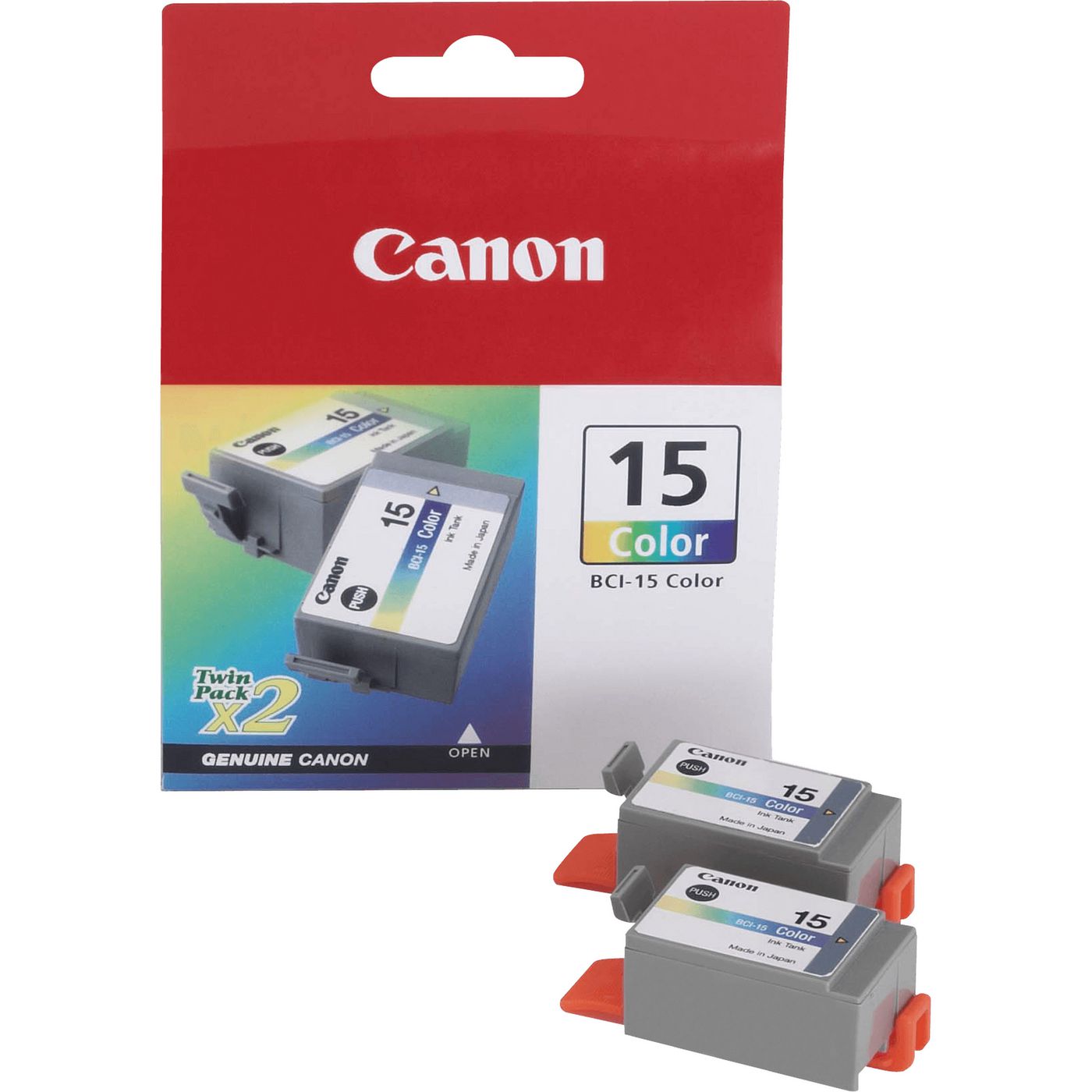 Canon BCI-15CMY Tintenpatronen-Multipack, Cyan/Magenta/Gelb (Original) – für COLORE I70