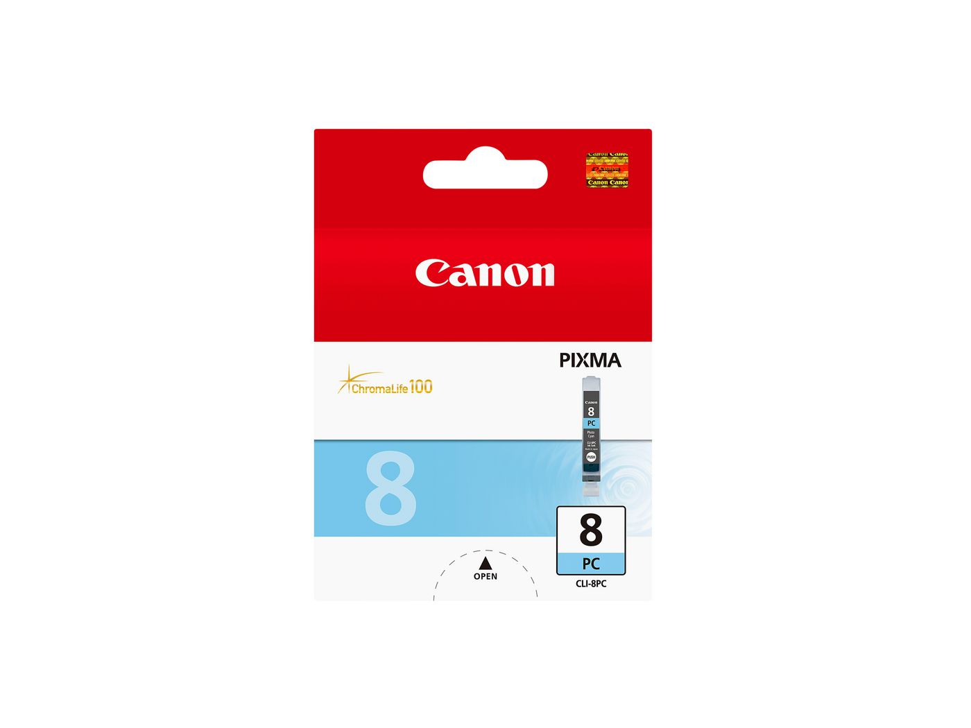 Canon Tintenpatrone CLI-8PC, cyan, 5'715 Seiten – für CLI-8-Serie