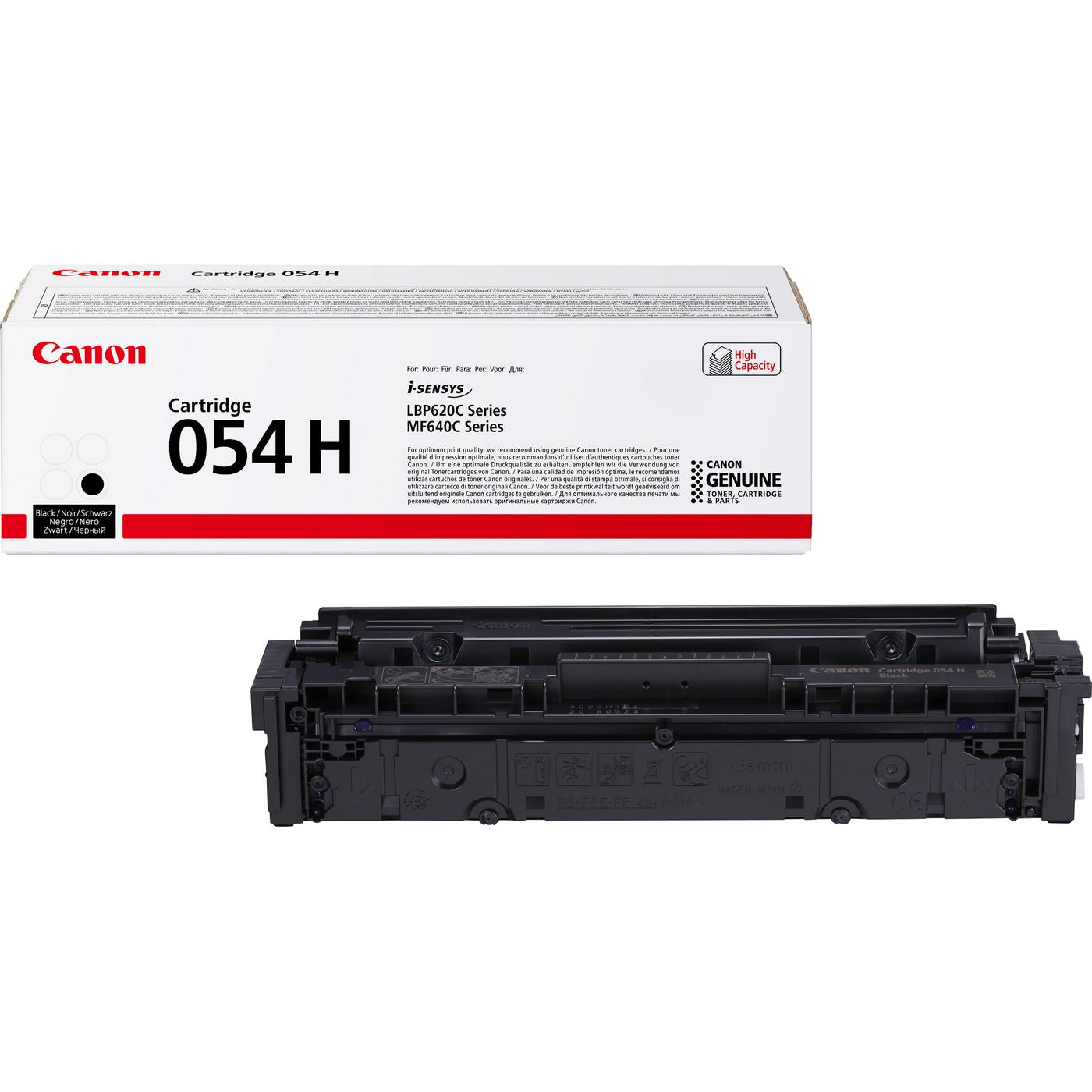 Canon Toner 054 H – schwarz, 2300 Seiten