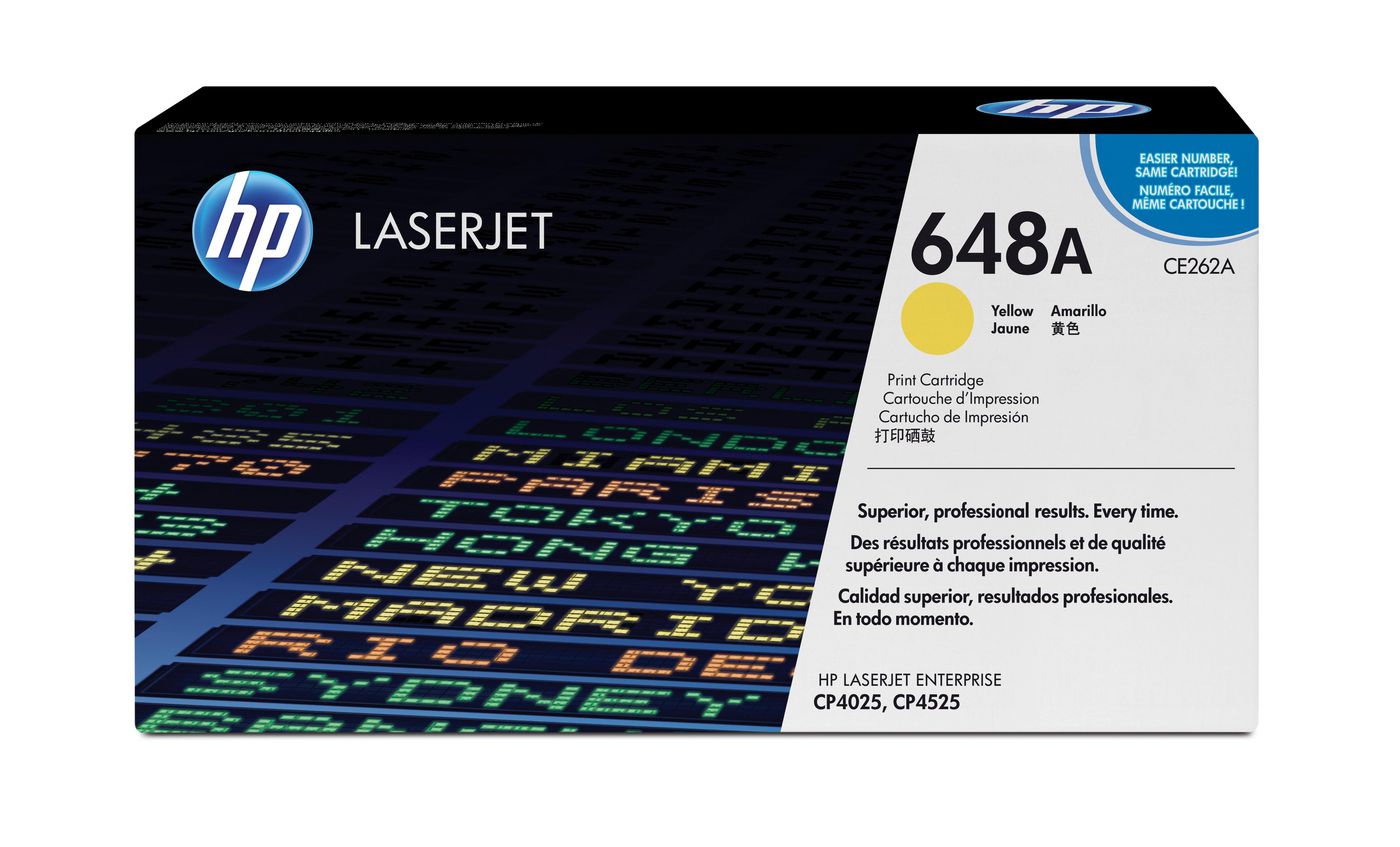 HP Toner 648A – Gelb, 11000 Seiten