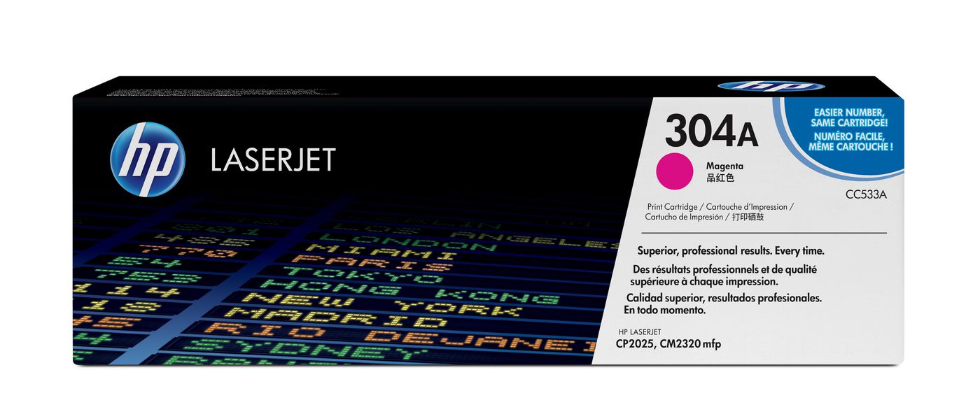 HP Toner 304A – magenta, 2800 Seiten