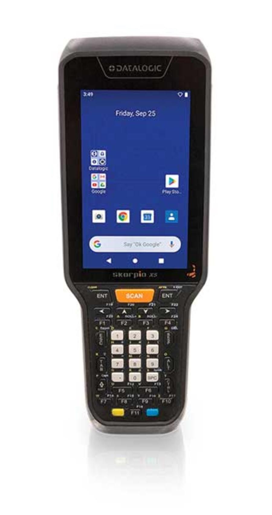 Datalogic Skorpio X5 4,3" Handheld – 800 × 480 Touch (5:3), Qualcomm SD660, 3 GB RAM, 32 GB Flash, Android 10