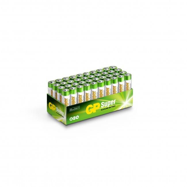 GP Batteries GP AAA Batterien, Alkaline, 1,5 V – 40 Stk.