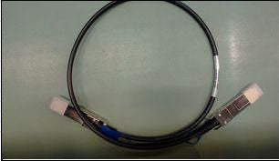 HPE QSFP DAC-Kabel – 4× Steckverbinder, 1,0 m