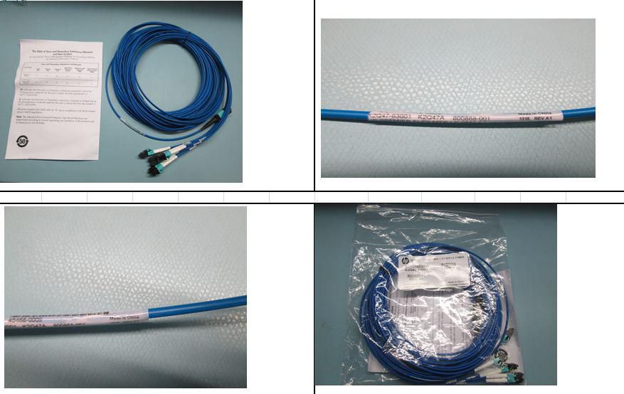 HPE LWL-Patchkabel – MPO–4× LC, 15 m