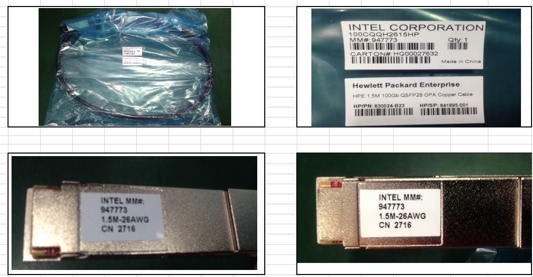 HPE QSFP28-QSFP28 DAC-Kabel – 100G, passiv, 1,5 m