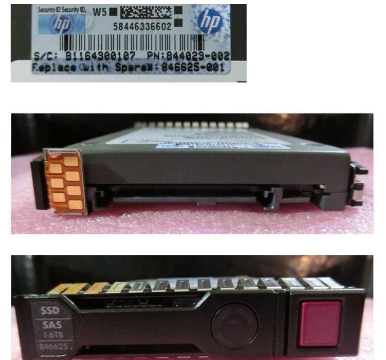HPE SSD – 1,6 TB, SAS 12 Gbit/s