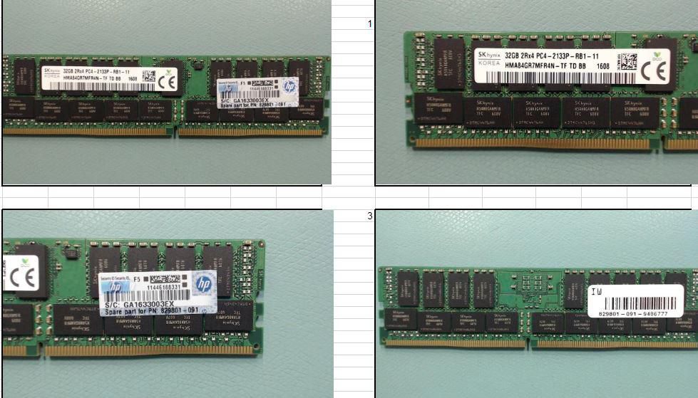 HPE 32 GB Dual-Rank ×4 Server-RAM