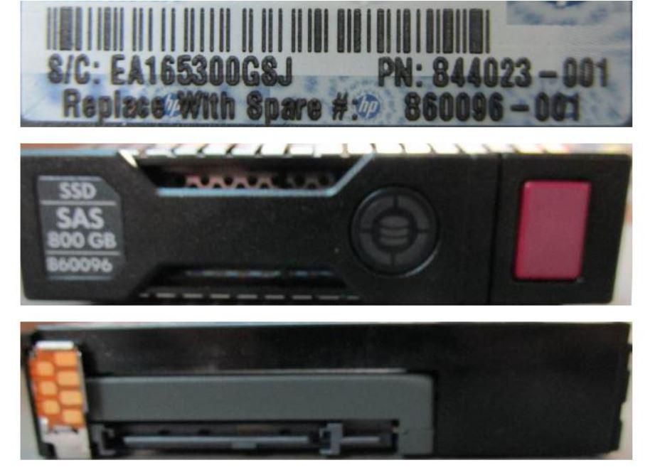 HPE DRV SSD 800GB 12G SAS MU SCC