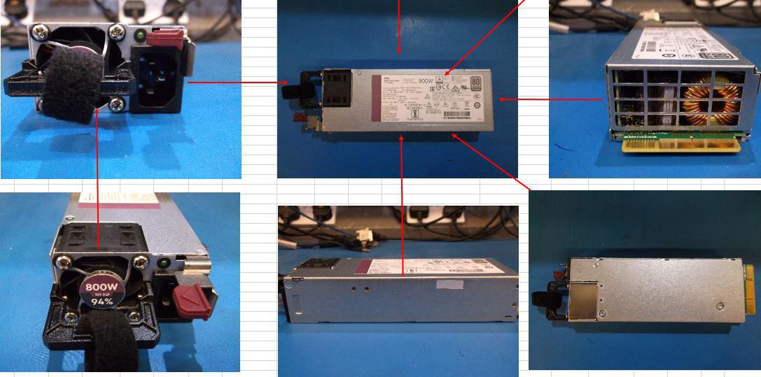 HPE Netzteil – 800 W