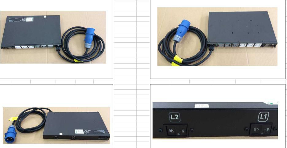 HPE Rack-PDU 7,3 kVA 230 V – 6× internationale Steckdosen, mit Messfunktion – 1U Rack