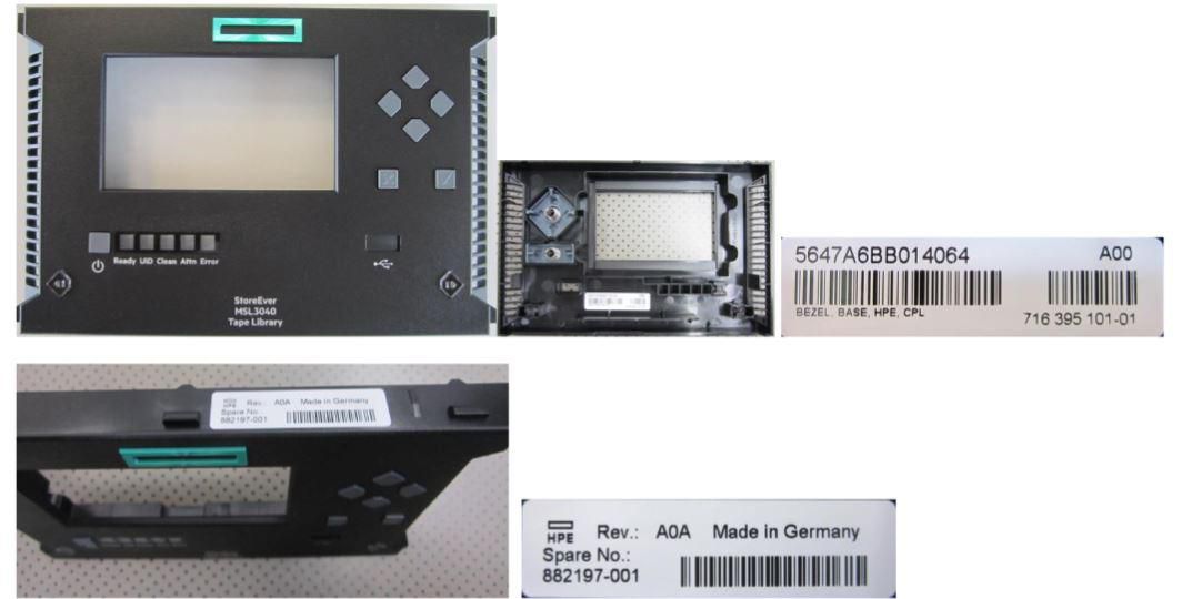 HPE Frontblende – EXP BZL