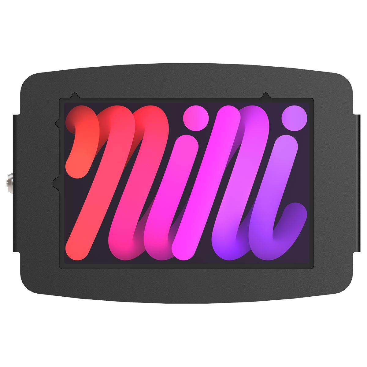 Compulocks Tablet-Wandhalterung – für Apple iPad mini 8,3" (6.–7. Gen.) – VESA 100×100, abschliessbar – Schwarz