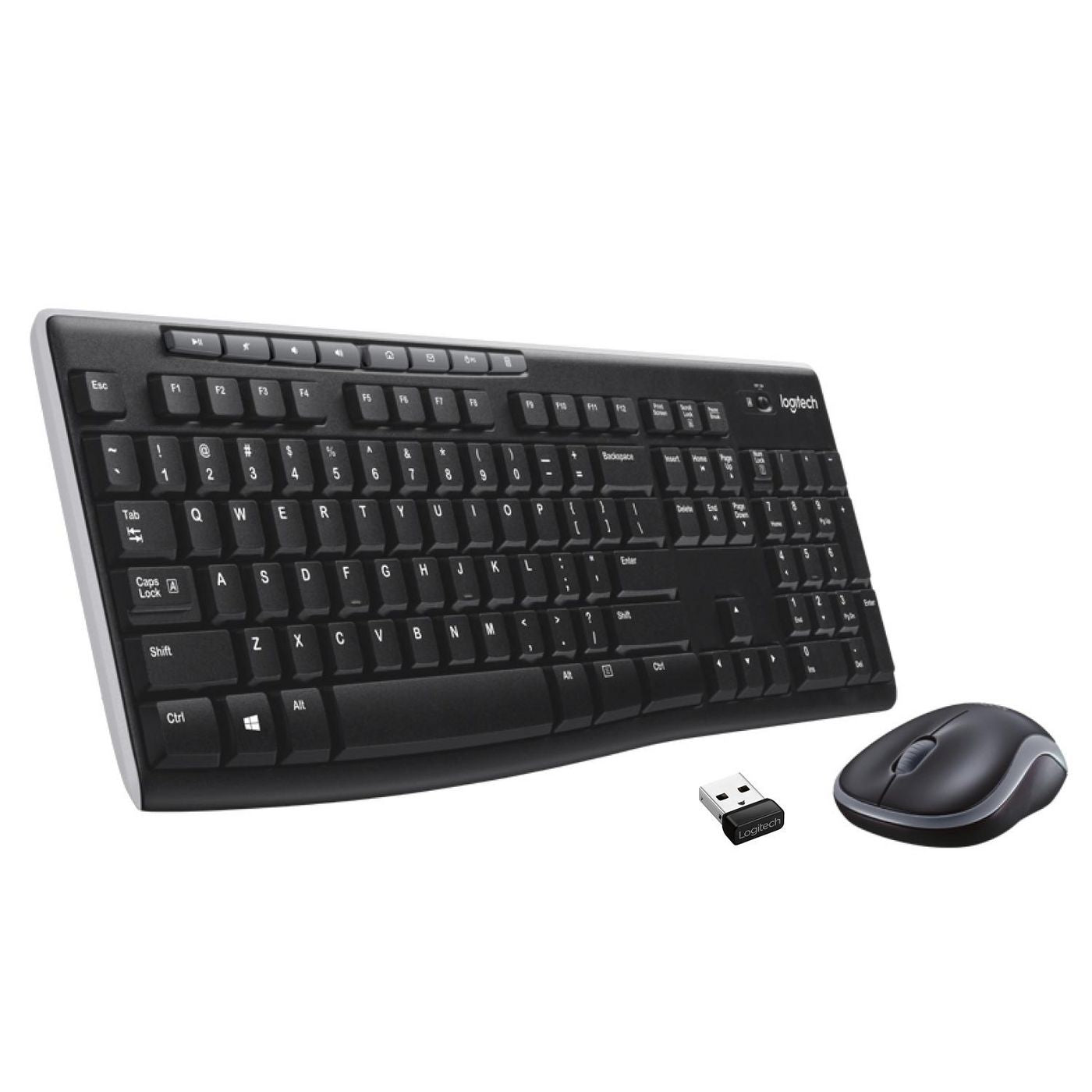 Logitech MK270 – Tastatur, kabellos, CH-Layout (DE-CH)