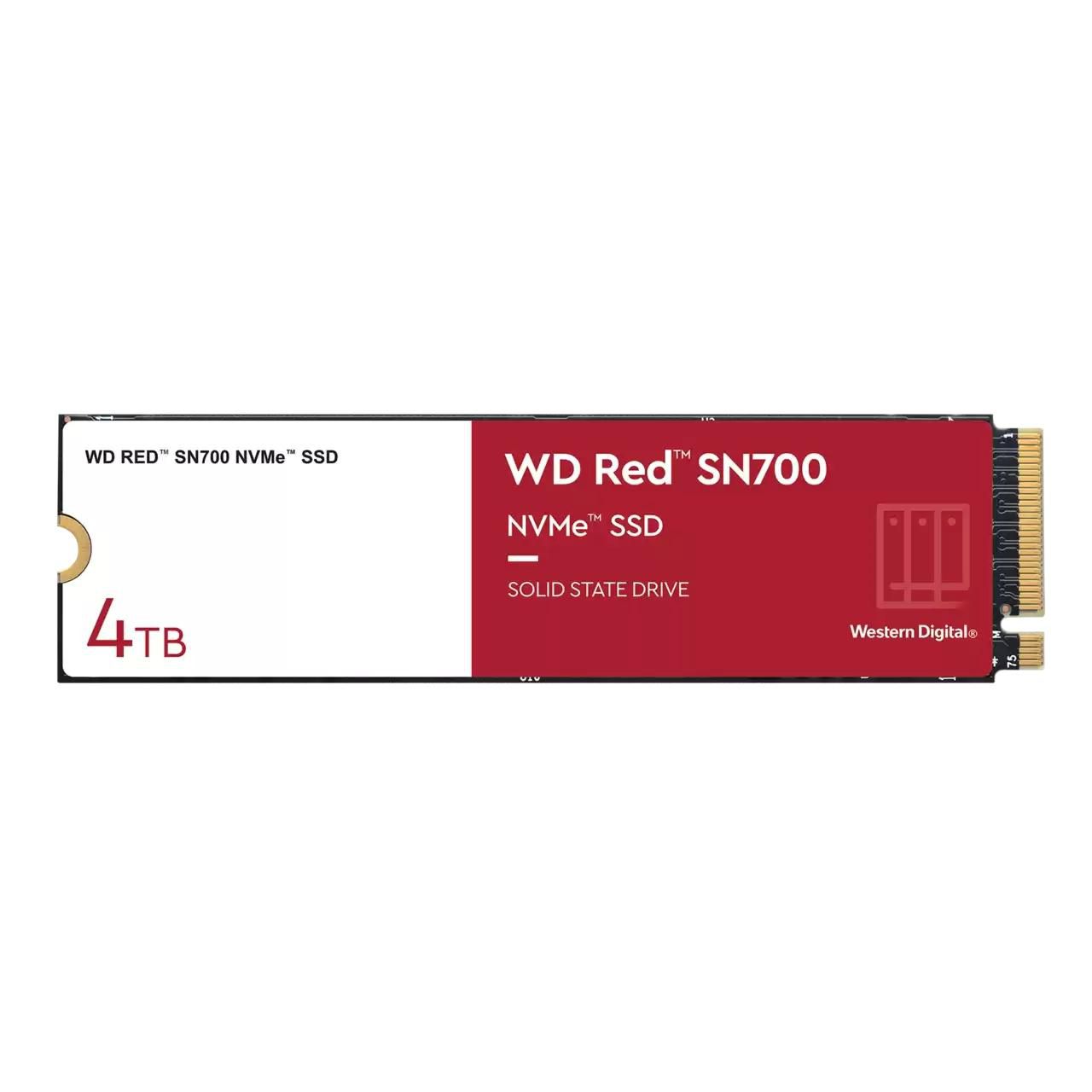Western Digital Red SN700 NAS M.2 – 4 TB, NVMe M.2 2280