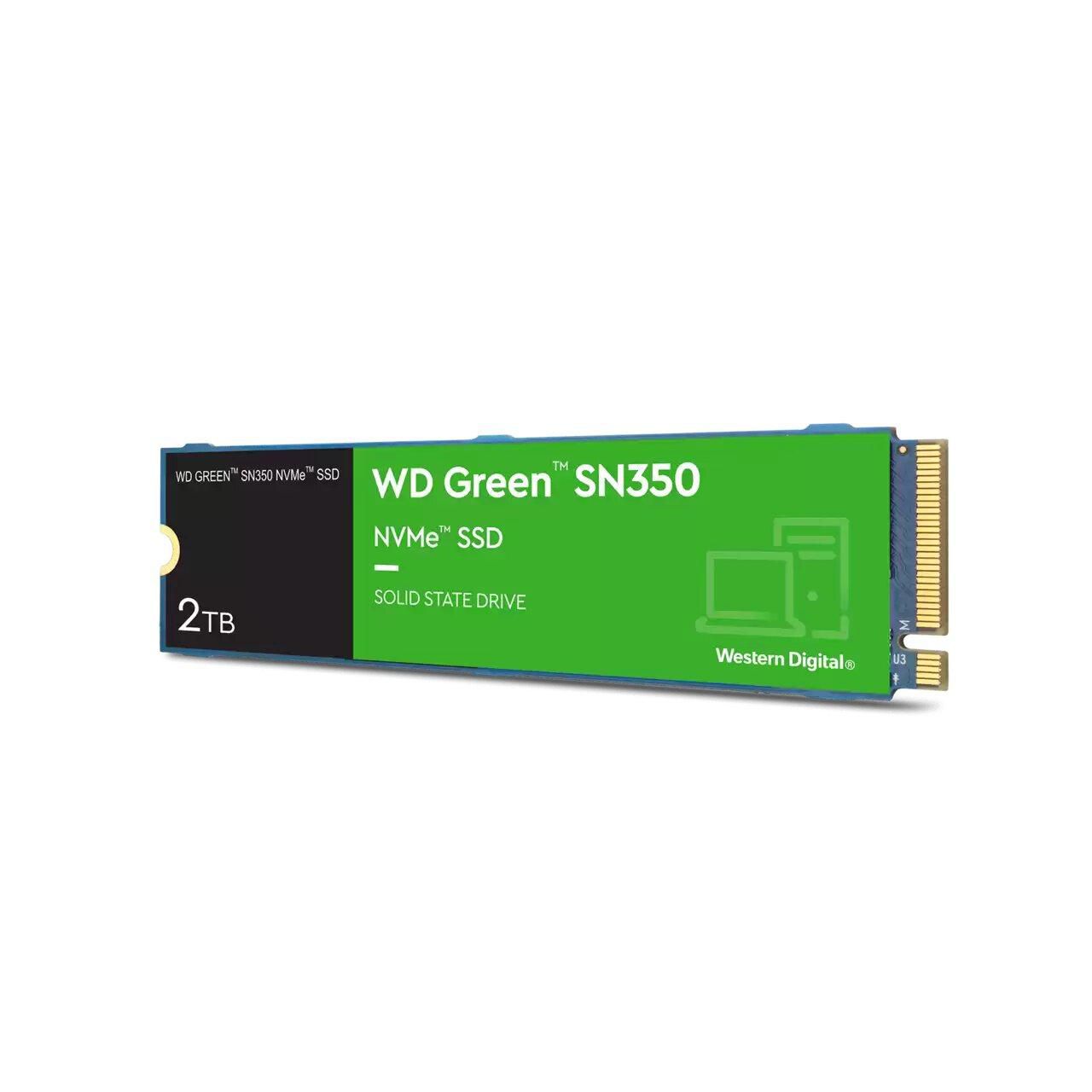 Western Digital Green WDS200T3G0C 2 TB – M.2 2280, PCIe NVMe, 3200/3000 MB/s