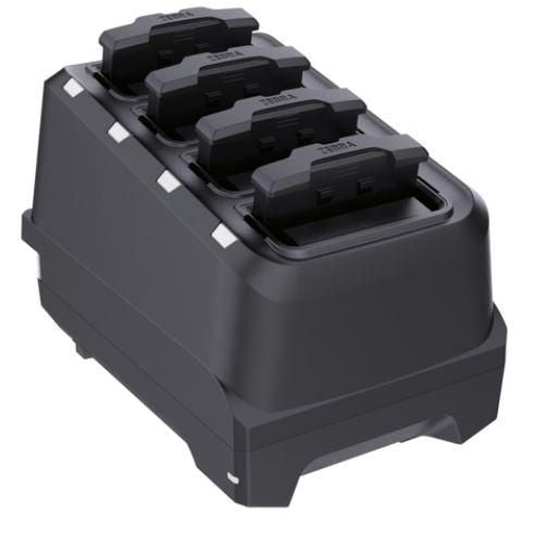 Zebra Ladestation – WS50 – 4‑Slot – für 1300mAh Converged