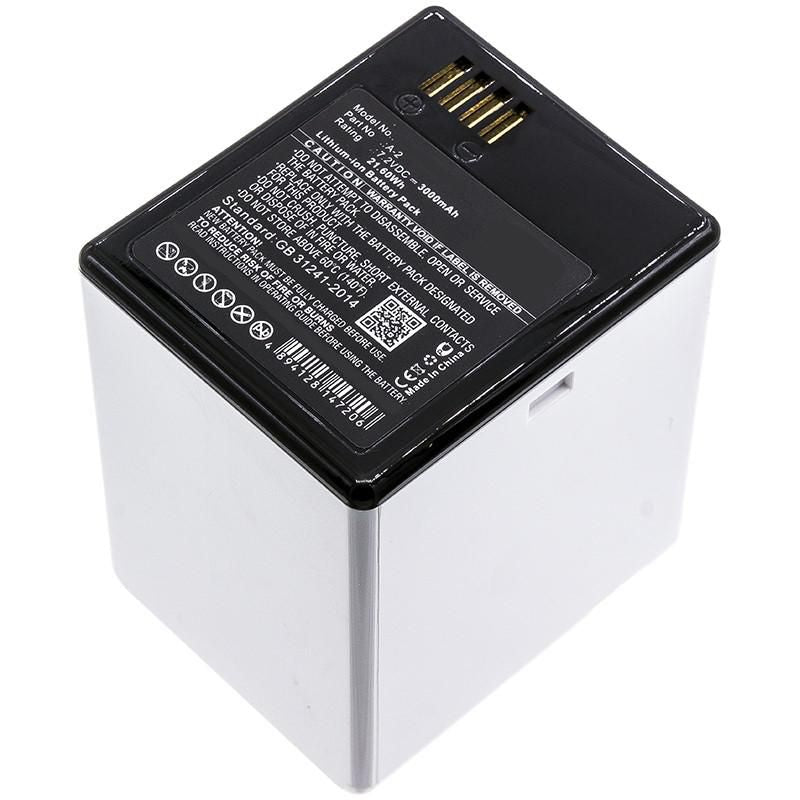 CoreParts Akku 21,6 Wh (Li-Ion, 7,2 V, 3000 mAh) – für Arlo VMA4410, VML4030 – Weiss