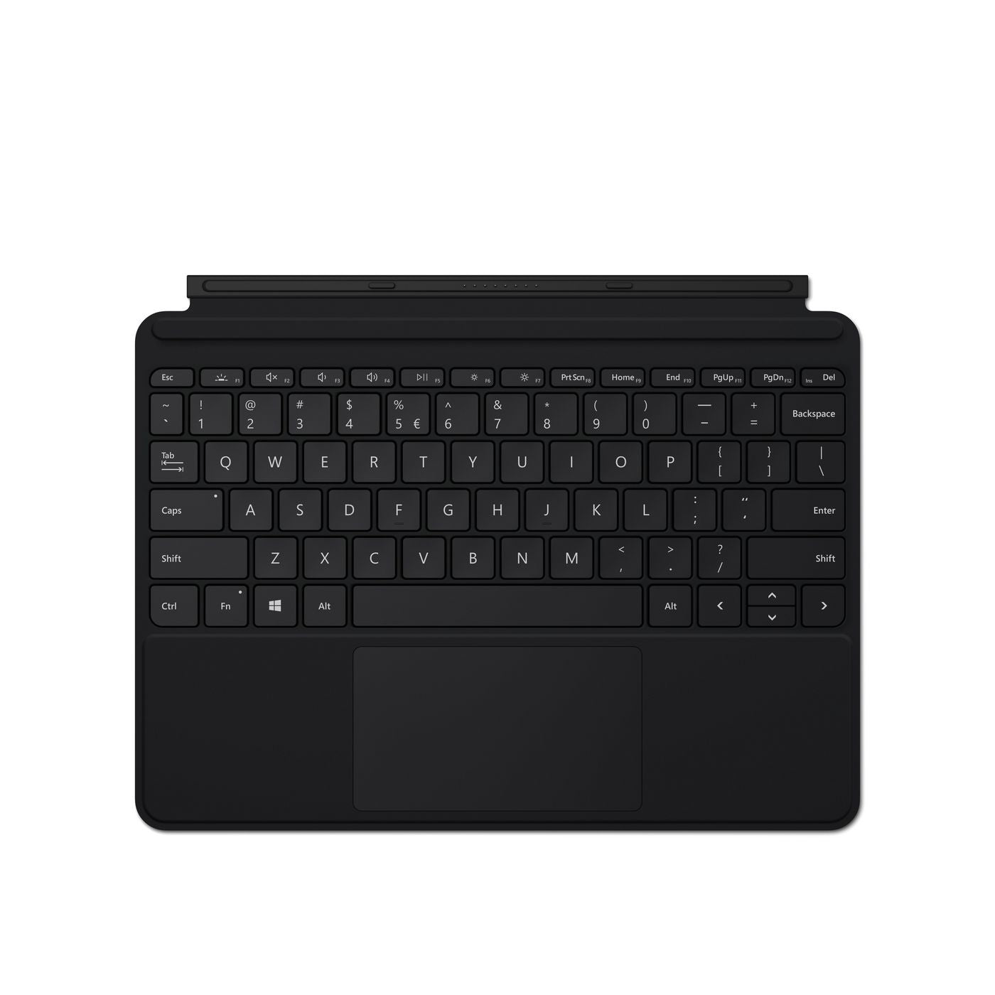 Microsoft Surface Go Type Cover – Tastatur, UK-Layout (EN), beleuchtet, mit Touchpad – für Surface Go 1/2