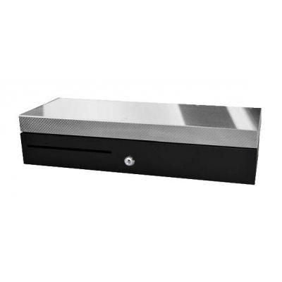 apg Solutions ECD460 – Kassenschublade (Flip-Lid), RJ-11, 460 × 170 × 100 mm, Schwarz