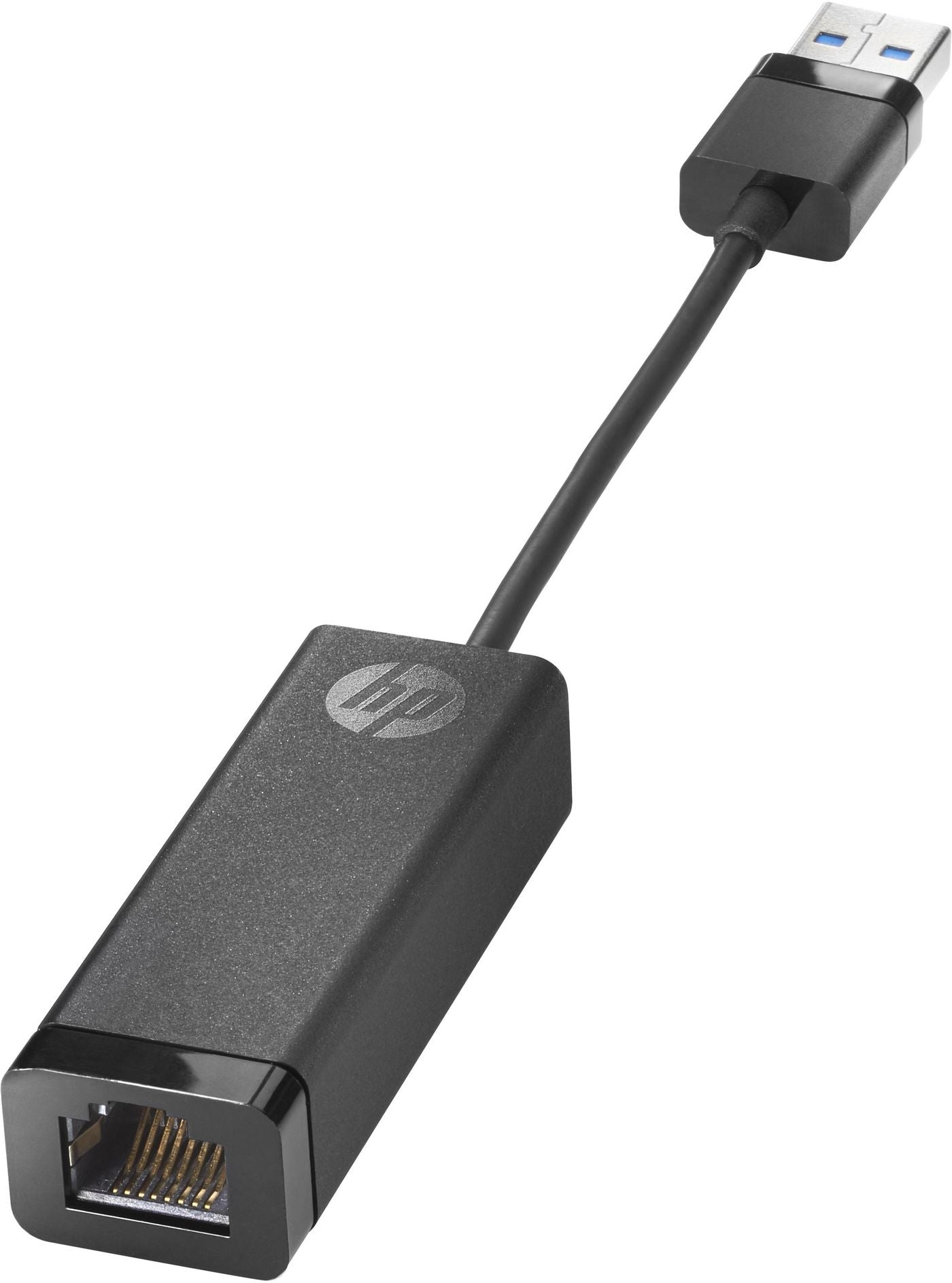 HP USB-A zu Gigabit-Ethernet Adapter – RJ-45, USB 2.0, Schwarz