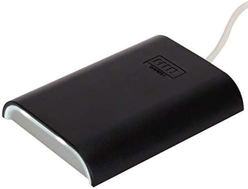 HID Identity Omnikey R5427 – Dual-Frequenz-Leser, 13,56 MHz/125 kHz, USB, Schwarz, für iCLASS Seos, iCLASS SE, MIFARE und andere